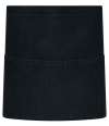 BR505 Brand Lab Denim Waist Pocket Apron BLACK DENIM colour image